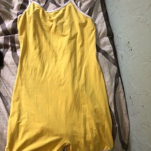 Fun yellow romper